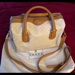 Vintage gucci supreme micro GG monogram satchel